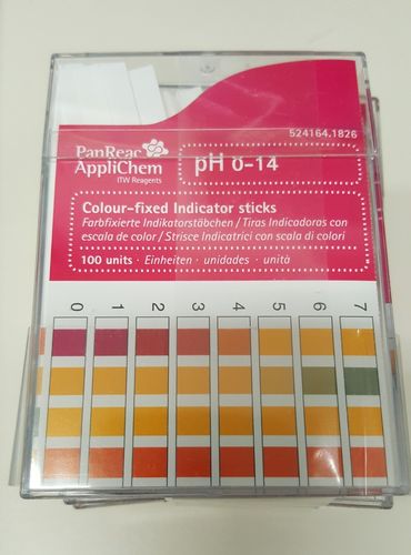 Cartine misurazione pH