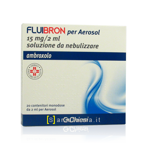 Fluibron aerosol 20 flac. monodose